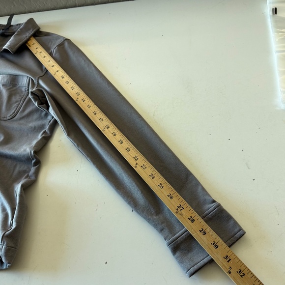 VUORI Coronado Shirt Jacket Flannel Dolomite Heather Gray Casual Mens LARGE - Picture 7 of 8